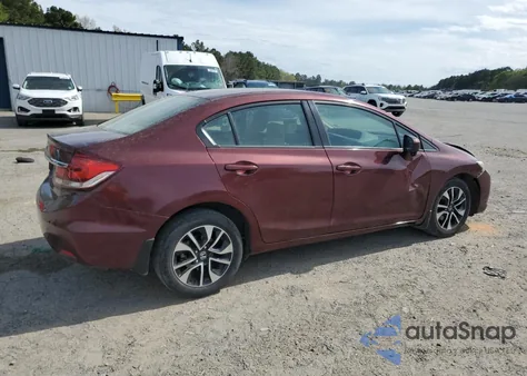 2015 Honda Civic Ex from USA, damaged, VIN 19XFB2F84FE062644